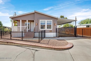 Newer 2008 manufactured home with great mountain views located on Tucson Estates Golf Course in Arizona - for sale on GolfHomes.com, golf home, golf lot