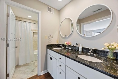 This beautifully updated Fazio Villa offers 3 bedrooms and 3 on Palmetto Dunes Golf Course and Resort in South Carolina - for sale on GolfHomes.com, golf home, golf lot
