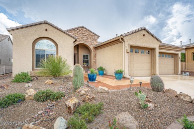 Enjoy your resort style setting from the comfort of your home! on Canoa Ranch Golf Club in Arizona - for sale on GolfHomes.com, golf home, golf lot