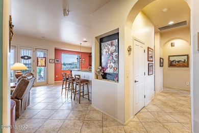 Enjoy your resort style setting from the comfort of your home! on Canoa Ranch Golf Club in Arizona - for sale on GolfHomes.com, golf home, golf lot