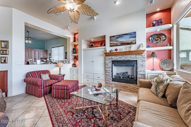 Enjoy your resort style setting from the comfort of your home! on Canoa Ranch Golf Club in Arizona - for sale on GolfHomes.com, golf home, golf lot