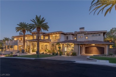 Exceptional Mediterranean estate in Southern Highlands on Southern Highlands Golf Club in Nevada - for sale on GolfHomes.com, golf home, golf lot