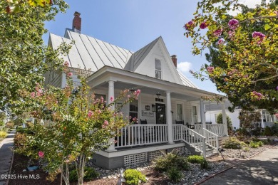 This historic home, long known as the ''Conch House,'' sits on North River Club in North Carolina - for sale on GolfHomes.com, golf home, golf lot