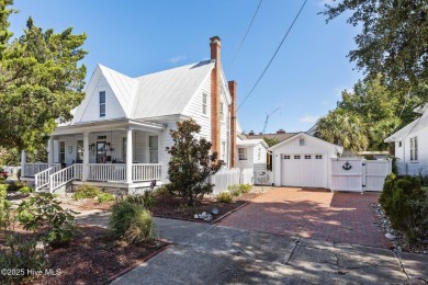 This historic home, long known as the ''Conch House,'' sits on North River Club in North Carolina - for sale on GolfHomes.com, golf home, golf lot