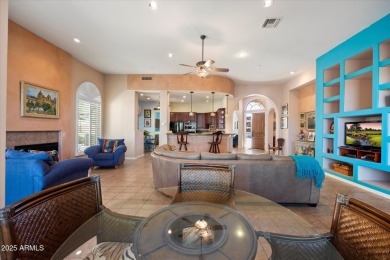 Fabulous single story Edmund-Toll Bros. home in the guard gated on Sanctuary Golf Course At WestWorld in Arizona - for sale on GolfHomes.com, golf home, golf lot
