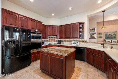 Fabulous single story Edmund-Toll Bros. home in the guard gated on Sanctuary Golf Course At WestWorld in Arizona - for sale on GolfHomes.com, golf home, golf lot