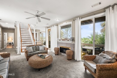 Located on the serene salt marsh with sweeping deep-water views on Ocean Creek Golf Course in South Carolina - for sale on GolfHomes.com, golf home, golf lot