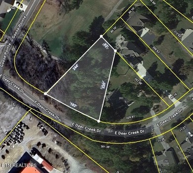 Golf Front Lot with city services such as sewer ,water and on Deer Creek Golf Club in Tennessee - for sale on GolfHomes.com, golf home, golf lot