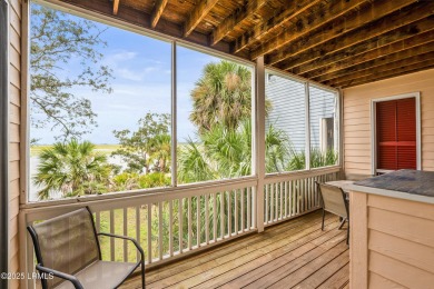 Located on the serene salt marsh with sweeping deep-water views on Ocean Creek Golf Course in South Carolina - for sale on GolfHomes.com, golf home, golf lot