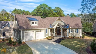 NEW CONSTRUCTION with gorgeous unobstructed views of the 10th on Reynolds Lake Oconee - Great Waters Course in Georgia - for sale on GolfHomes.com, golf home, golf lot