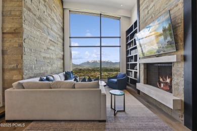 Elevated above the rest, this striking mountain estate claims on Red Ledges Golf Club in Utah - for sale on GolfHomes.com, golf home, golf lot