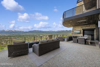 Elevated above the rest, this striking mountain estate claims on Red Ledges Golf Club in Utah - for sale on GolfHomes.com, golf home, golf lot