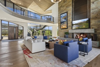 Elevated above the rest, this striking mountain estate claims on Red Ledges Golf Club in Utah - for sale on GolfHomes.com, golf home, golf lot