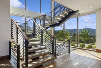 Elevated above the rest, this striking mountain estate claims on Red Ledges Golf Club in Utah - for sale on GolfHomes.com, golf home, golf lot