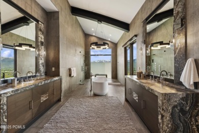 Elevated above the rest, this striking mountain estate claims on Red Ledges Golf Club in Utah - for sale on GolfHomes.com, golf home, golf lot