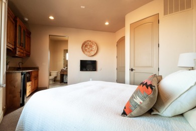 Welcome to this stunning single-level home in the gated Entrada on Entrada at Snow Canyon in Utah - for sale on GolfHomes.com, golf home, golf lot