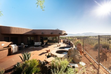 Welcome to this stunning single-level home in the gated Entrada on Entrada at Snow Canyon in Utah - for sale on GolfHomes.com, golf home, golf lot