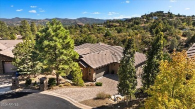 Built in 2018, this custom home is tucked away in the serene on Capital Canyon Club in Arizona - for sale on GolfHomes.com, golf home, golf lot