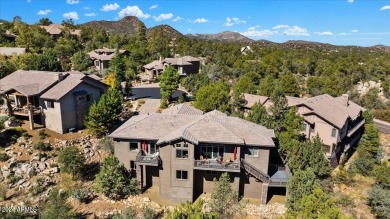 Built in 2018, this custom home is tucked away in the serene on Capital Canyon Club in Arizona - for sale on GolfHomes.com, golf home, golf lot