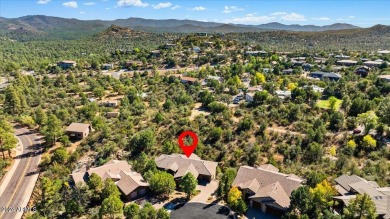 Built in 2018, this custom home is tucked away in the serene on Capital Canyon Club in Arizona - for sale on GolfHomes.com, golf home, golf lot