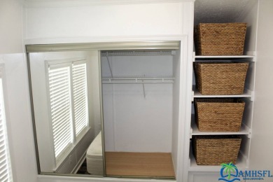 This super fun 1BR/1BA tiny home packs a lot of punch! This home on Lily Lake Golf and RV Resort in Florida - for sale on GolfHomes.com, golf home, golf lot