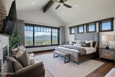Perched atop a prominent ridgeline, this stunning residence is on Red Ledges Golf Club in Utah - for sale on GolfHomes.com, golf home, golf lot