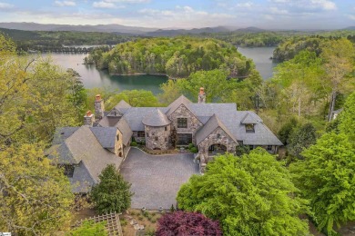 Instantly relax in the tucked away splendor of Stone Vista Manor on The Reserve At Lake Keowee in South Carolina - for sale on GolfHomes.com, golf home, golf lot