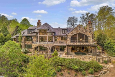 Instantly relax in the tucked away splendor of Stone Vista Manor on The Reserve At Lake Keowee in South Carolina - for sale on GolfHomes.com, golf home, golf lot