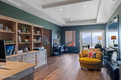 Perched atop a prominent ridgeline, this stunning residence is on Red Ledges Golf Club in Utah - for sale on GolfHomes.com, golf home, golf lot