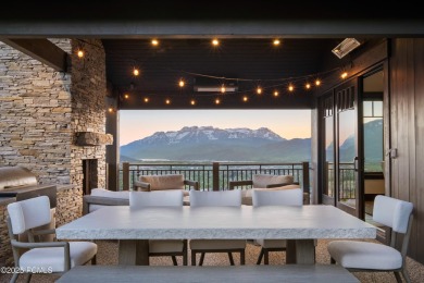 Perched atop a prominent ridgeline, this stunning residence is on Red Ledges Golf Club in Utah - for sale on GolfHomes.com, golf home, golf lot