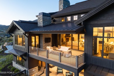 Perched atop a prominent ridgeline, this stunning residence is on Red Ledges Golf Club in Utah - for sale on GolfHomes.com, golf home, golf lot
