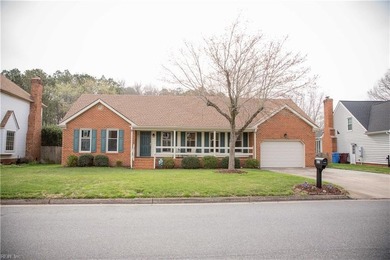 Beautiful 4-bedroom, 2.5-bath brick ranch home located in the on Chesapeake Golf Club in Virginia - for sale on GolfHomes.com, golf home, golf lot