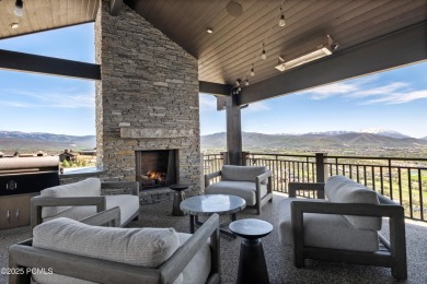 Perched atop a prominent ridgeline, this stunning residence is on Red Ledges Golf Club in Utah - for sale on GolfHomes.com, golf home, golf lot