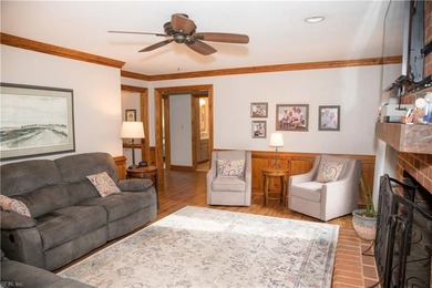 Beautiful 4-bedroom, 2.5-bath brick ranch home located in the on Chesapeake Golf Club in Virginia - for sale on GolfHomes.com, golf home, golf lot