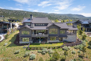 Perched atop a prominent ridgeline, this stunning residence is on Red Ledges Golf Club in Utah - for sale on GolfHomes.com, golf home, golf lot