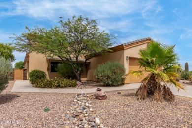 Discover this charming 2 bed, 2 bath home with an office on Grande Valley Ranch Golf Club in Arizona - for sale on GolfHomes.com, golf home, golf lot