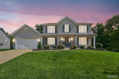 Nestled on a quiet cul-de-sac in the Golf Club of Wentzville on Golf Club of Wentzville in Missouri - for sale on GolfHomes.com, golf home, golf lot