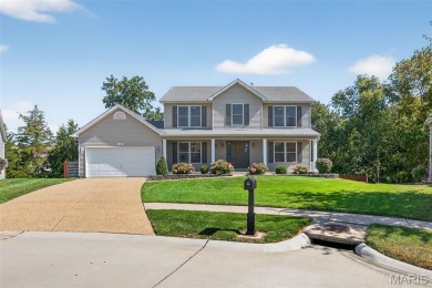 Nestled on a quiet cul-de-sac in the Golf Club of Wentzville on Golf Club of Wentzville in Missouri - for sale on GolfHomes.com, golf home, golf lot