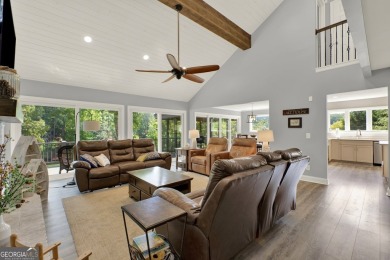 Welcome to 117 Lakeview Circle-an exceptional lakefront retreat on The Highlands Course at Lake Arrowhead in Georgia - for sale on GolfHomes.com, golf home, golf lot