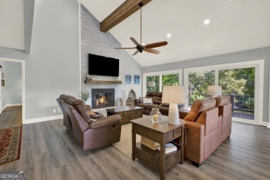 Welcome to 117 Lakeview Circle-an exceptional lakefront retreat on The Highlands Course at Lake Arrowhead in Georgia - for sale on GolfHomes.com, golf home, golf lot