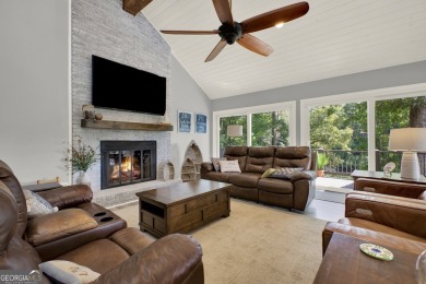 Welcome to 117 Lakeview Circle-an exceptional lakefront retreat on The Highlands Course at Lake Arrowhead in Georgia - for sale on GolfHomes.com, golf home, golf lot