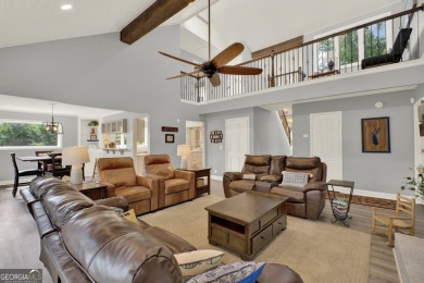 Welcome to 117 Lakeview Circle-an exceptional lakefront retreat on The Highlands Course at Lake Arrowhead in Georgia - for sale on GolfHomes.com, golf home, golf lot