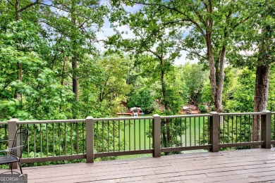 Welcome to 117 Lakeview Circle-an exceptional lakefront retreat on The Highlands Course at Lake Arrowhead in Georgia - for sale on GolfHomes.com, golf home, golf lot