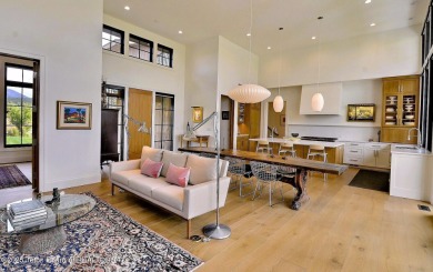 This Modern Masterpiece transcends ordinary luxury with sleek on Teton Springs Resort and Club in Idaho - for sale on GolfHomes.com, golf home, golf lot
