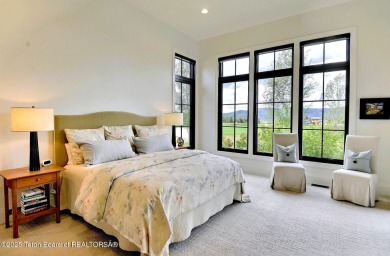 This Modern Masterpiece transcends ordinary luxury with sleek on Teton Springs Resort and Club in Idaho - for sale on GolfHomes.com, golf home, golf lot