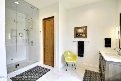 This Modern Masterpiece transcends ordinary luxury with sleek on Teton Springs Resort and Club in Idaho - for sale on GolfHomes.com, golf home, golf lot