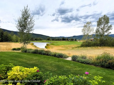 This Modern Masterpiece transcends ordinary luxury with sleek on Teton Springs Resort and Club in Idaho - for sale on GolfHomes.com, golf home, golf lot