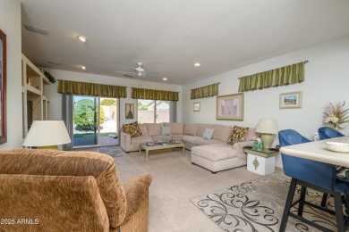 Walking distance to Adobe Rec Center. NEWER ROOF & SOLAR HAS A on Sun City Grand Golf Couse and Club in Arizona - for sale on GolfHomes.com, golf home, golf lot