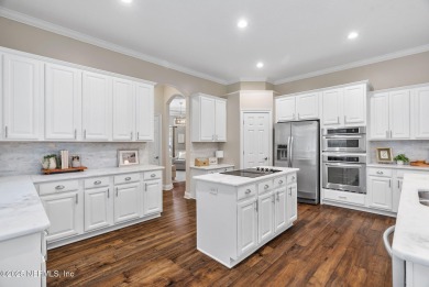 Experience luxury living in this stunning 5BR/4BA, 3,855 sq ft on Julington Creek Golf Club in Florida - for sale on GolfHomes.com, golf home, golf lot