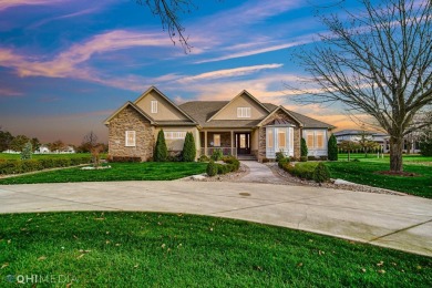 Newer ranch home in beautiful gated golf course community of on Briar Ridge Country Club in Indiana - for sale on GolfHomes.com, golf home, golf lot